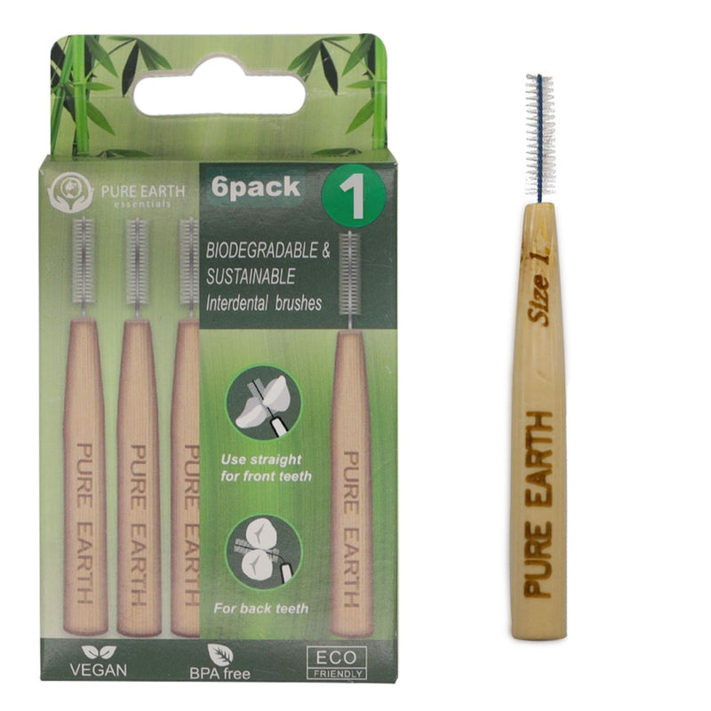 Pure Earth Essentials interdental brushes