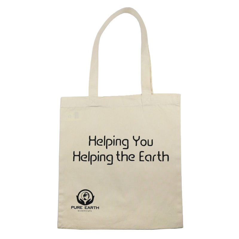 Pure Earth Essentials black tote bag