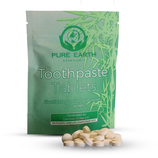 Pure Earth Essentials toothpaste tablets 