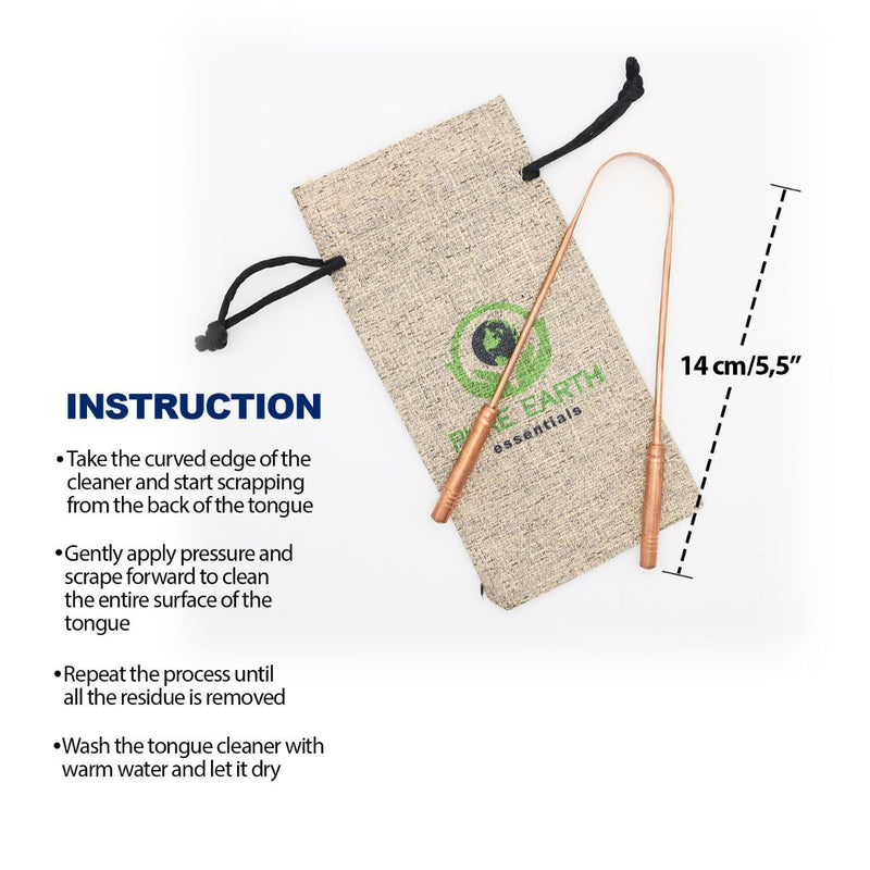 copper tongue scraper instructions  